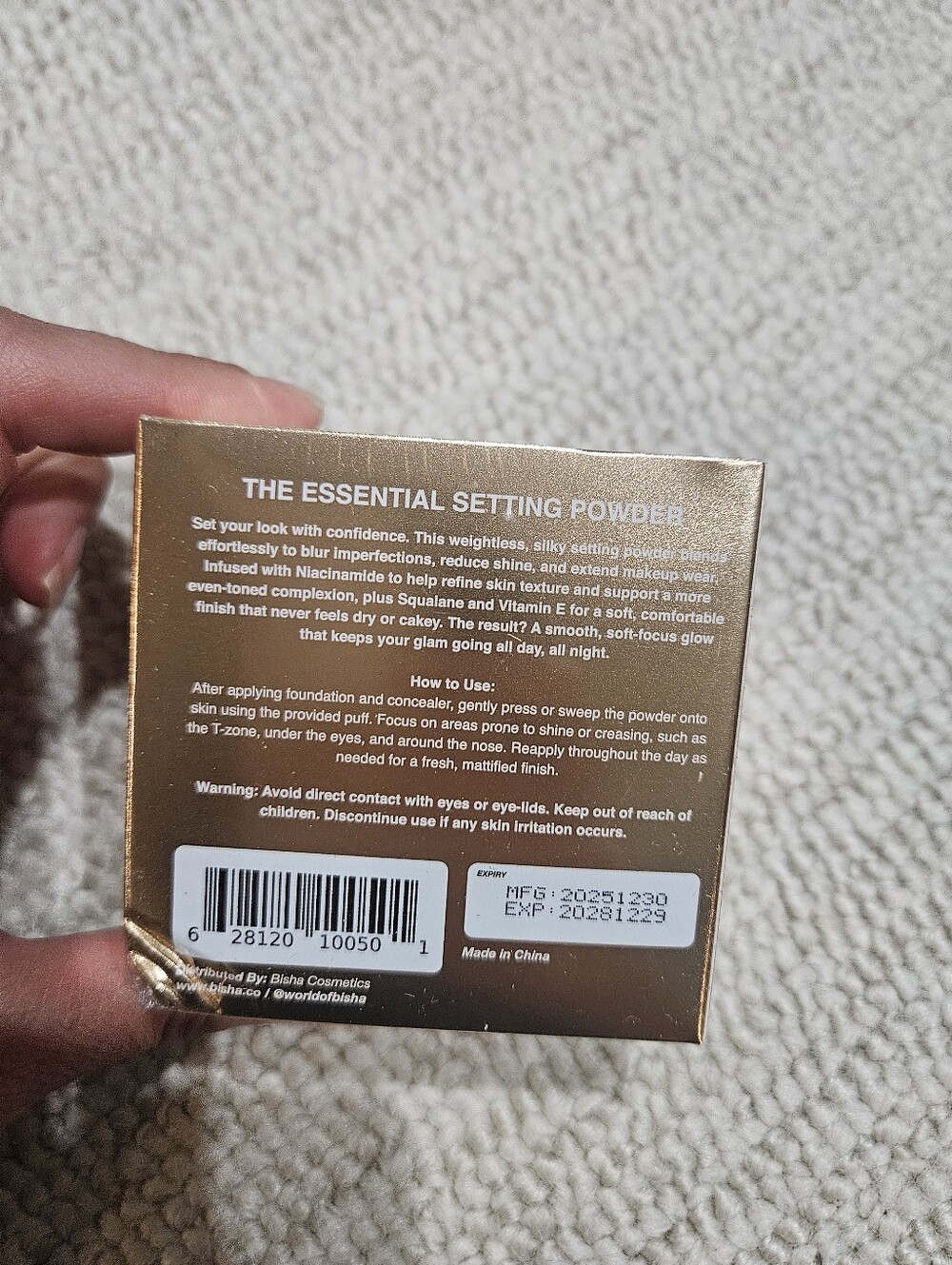 BISHA Essential Setting Powder Translucent - Picture 5 of 6